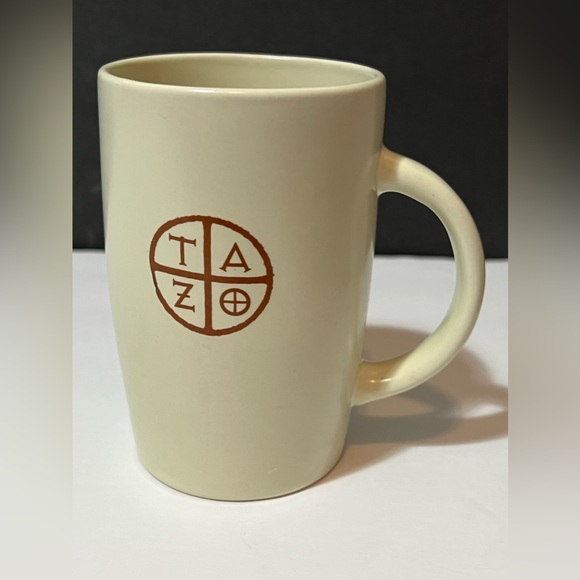 Starbucks Tazo Tea Coffee Java Mug Cup 11.8 oz Logo 2012 5" Tall Ceramic 2012 SB - Picture 1 of 9